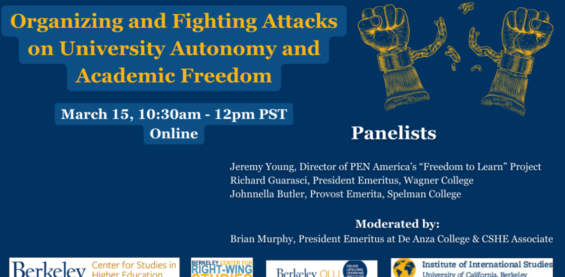 Flyer: Organizing and Fighting Attacks on University Autonomy and Academic Freedom