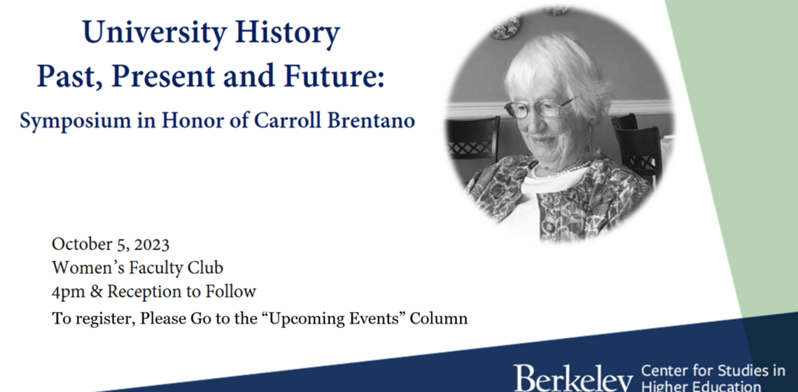 symposium in honor of Carroll Brentano