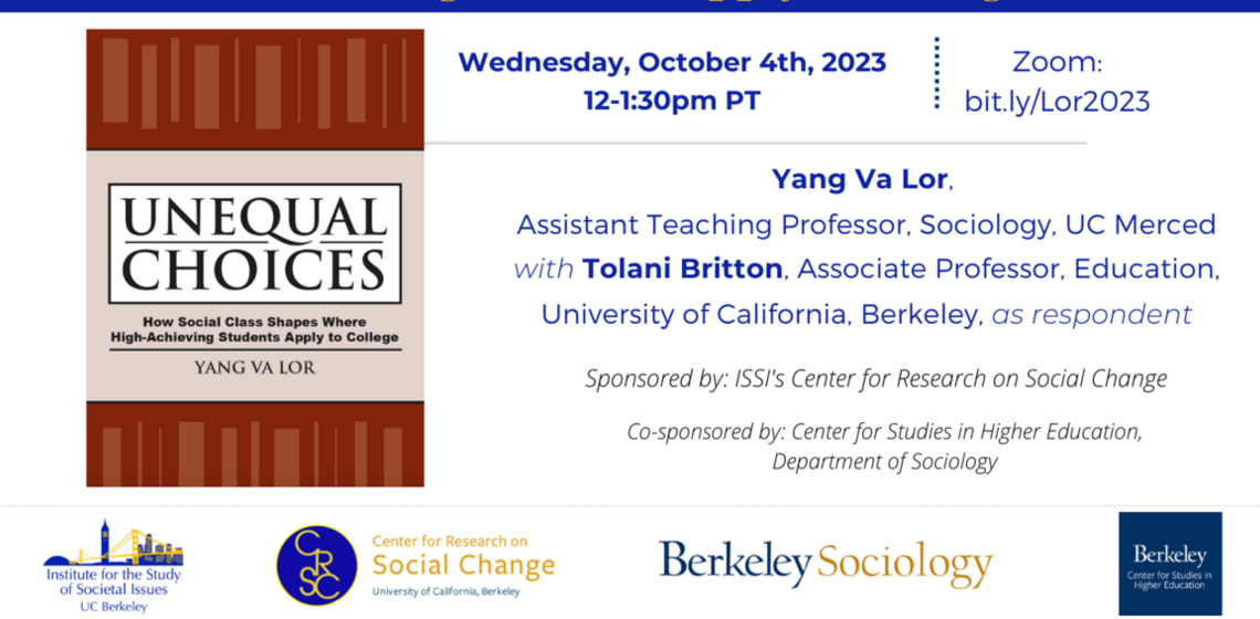Unequal Choices: How Social Class Shapes Where High Achieving Students Apply to College