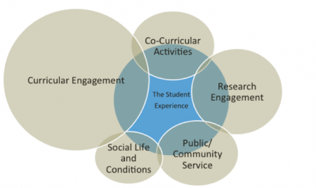  Curricular engaggement; Co-curricular activities; Research engagement; Public service; Social lief and conditions