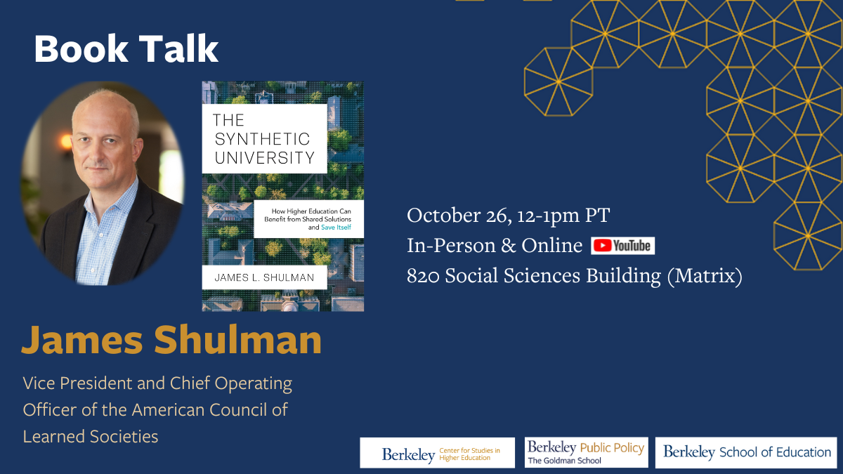 Book Talk with James Shulman