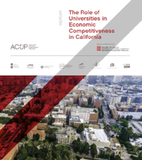 The Role of Universities in Economic Competitiveness in California Book Cover 