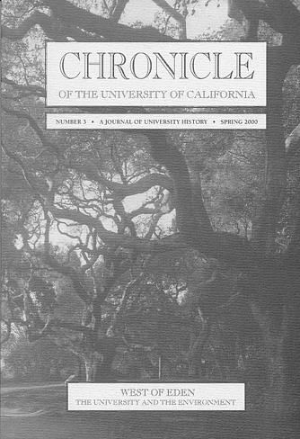 Chronicle of the University of California Issue 3 Cover