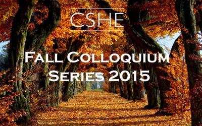 Fall Colloquium Series 2015 header